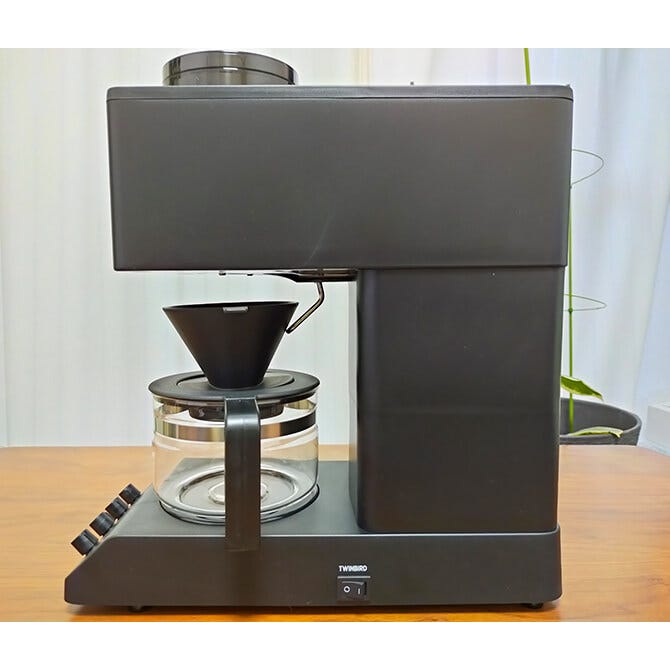 レンタル] ツインバード 全自動コーヒーメーカー CM-D457 [容量3杯