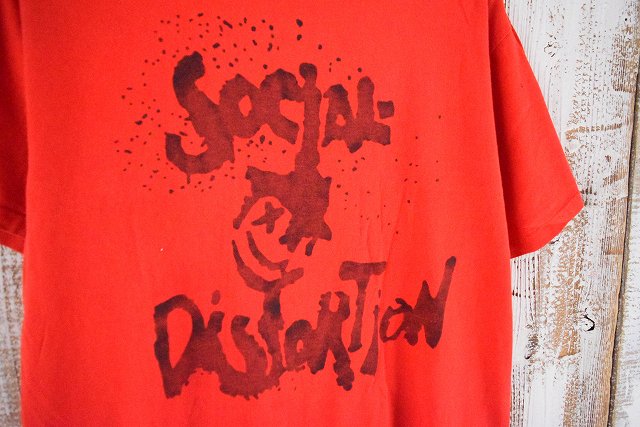 90's Social Distortion USA製 ロックバンドTシャツ90年代 ソーシャル