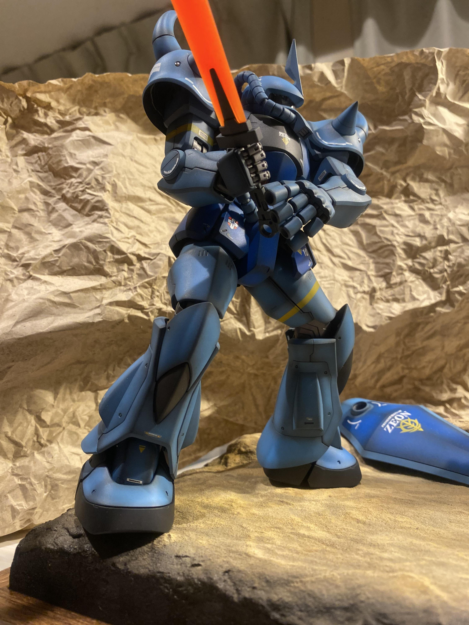 MG グフ ver2.0 ランバ・ラル特攻｜Wezer@Dockさんのガンプラ作品