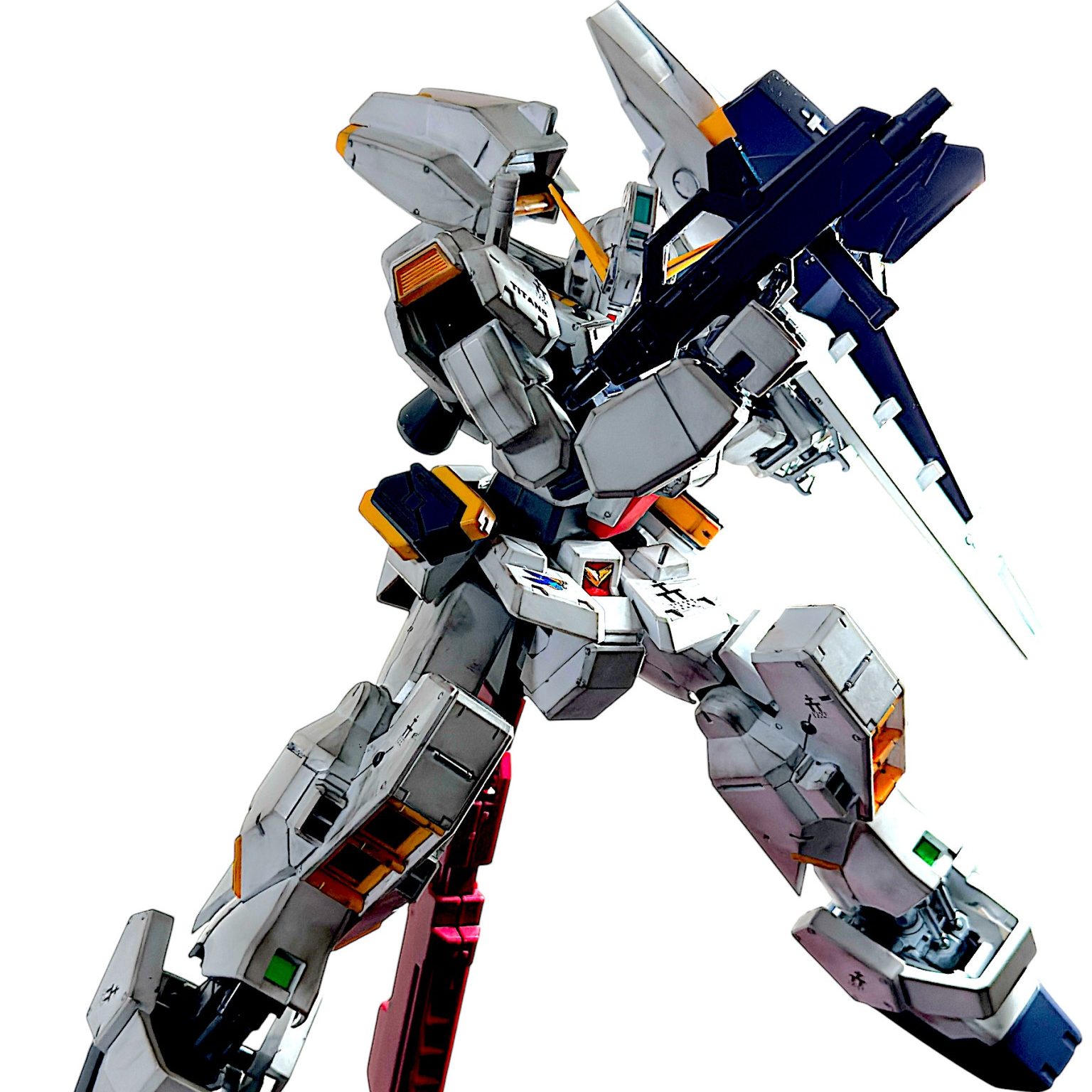MG 1/100 ガンダムTR－1 ［ヘイズル改］｜かるまさんのガンプラ