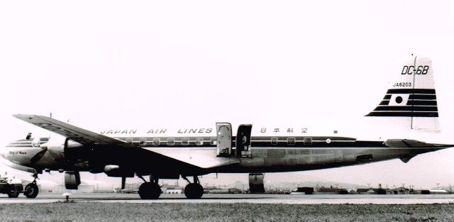 日本におけるダグラスDC-6B研究