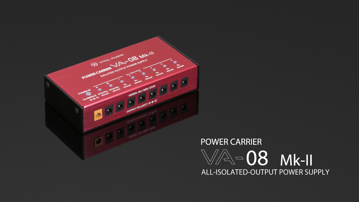 POWER CARRIER VA-08 Mk-II - VITAL AUDIO | Hookup, Inc.