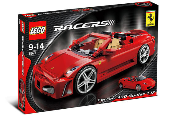 Lego 8671 - Ferrari 430 Spider 1:17 | eBay