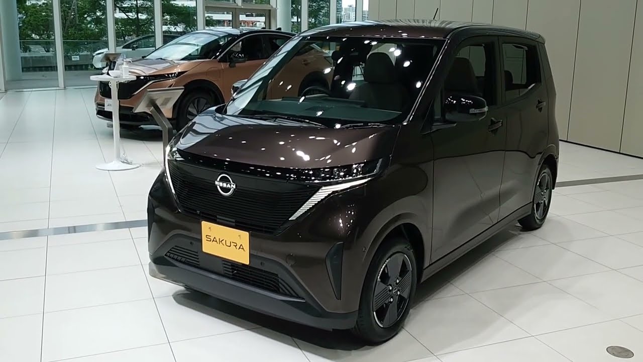 新型サクラ X【NEW2022 NISSAN SAKURA X】アッシュブラウン特別塗装色