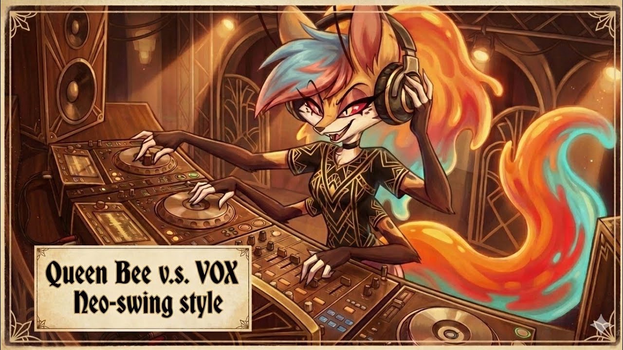 Queen Bee DESTROYS Vox: NEO-SWING Style - YouTube