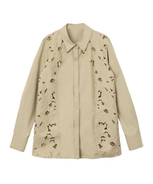 セール】 ブロード刺繍シャツ （シャツ・ブラウス）｜ANAYI / アナイ