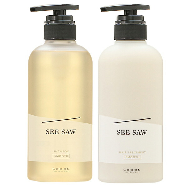 セット】ルベル シーソー SEE/SAW S スムース 500mLセット (ヘア