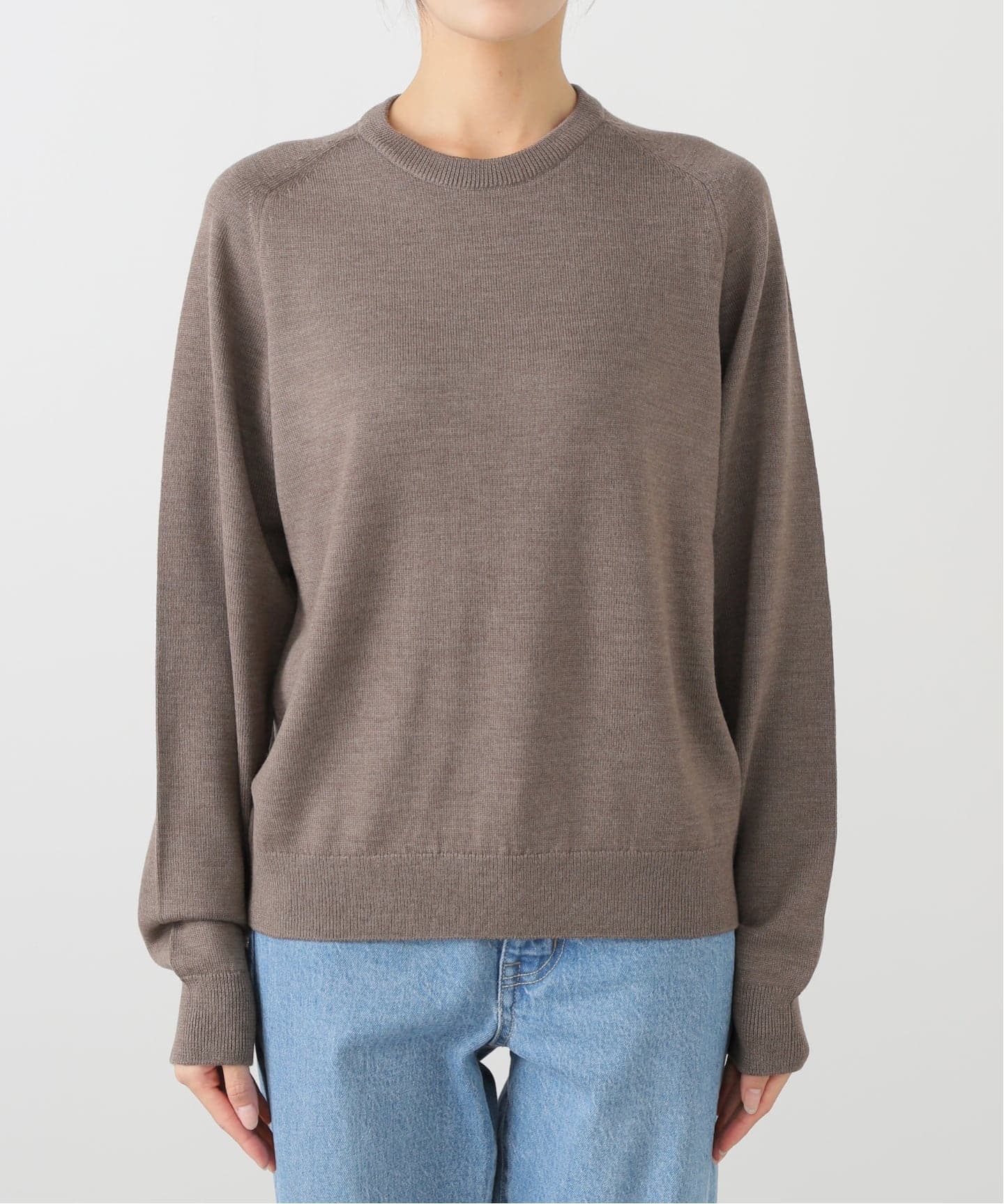 WISH クルーネックプルオーバー（ニット／セーター）｜MUSE de