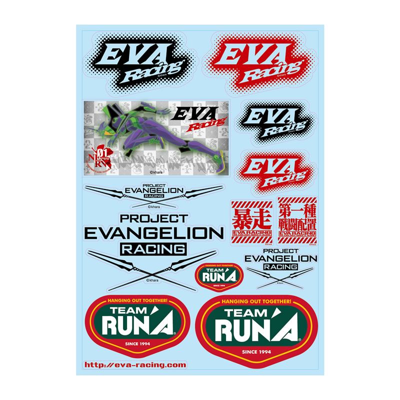 Webike | TRICKSTAR トリックスター エヴァレーシング ステッカー