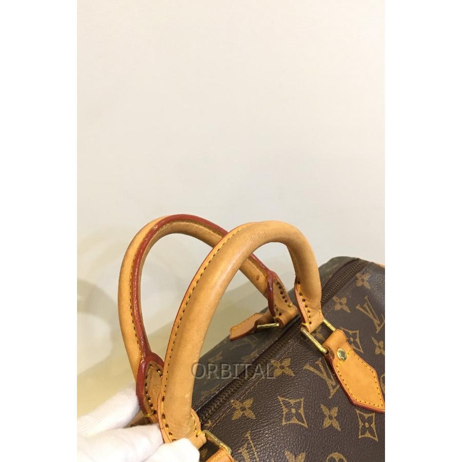 二子玉) Louis Vuitton ルイヴィトン M41524 スピーディ35 モノグラム