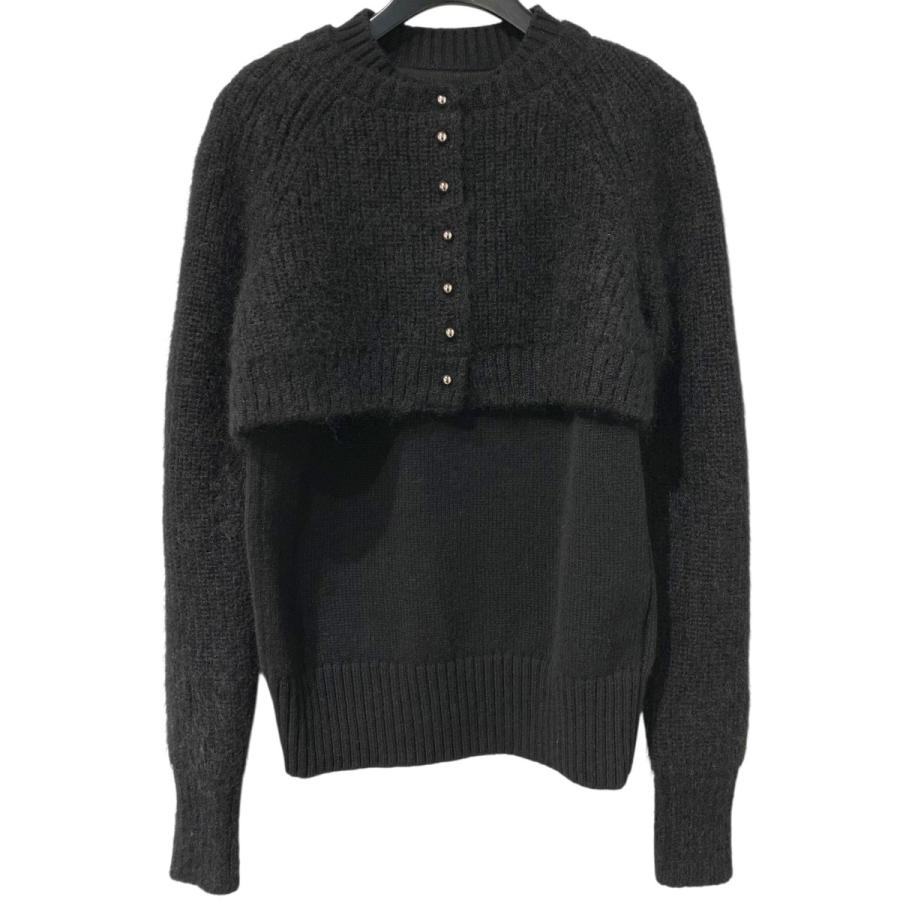 sacai（サカイ） sacai 22AW Mohair Knit Pulloverモヘヤレイヤード