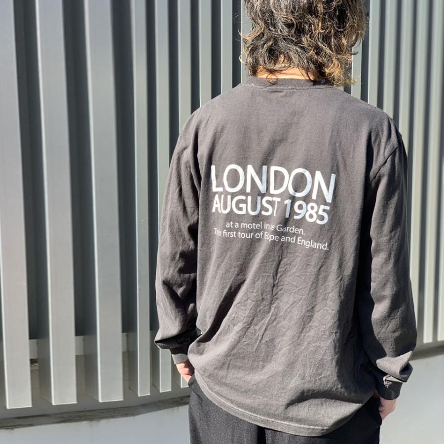 全2色 RED HOT CHILI PEPPERS LONDON AUGUST 1985 LS Tee ロンT レッド