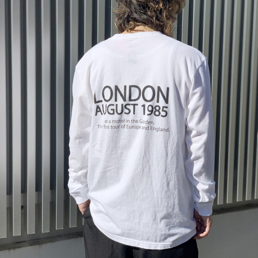 全2色 RED HOT CHILI PEPPERS LONDON AUGUST 1985 LS Tee ロンT レッド