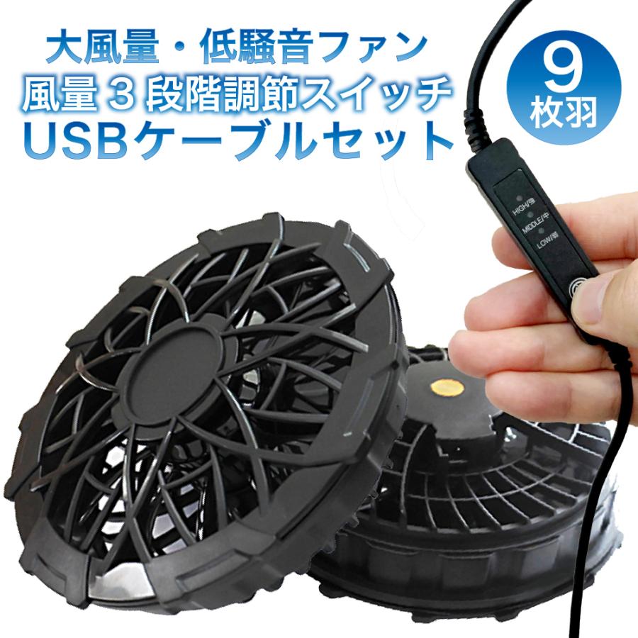 空調 ファン 2個 + 3段階 風量 調整 可能 リモコン セット 高出力 作業