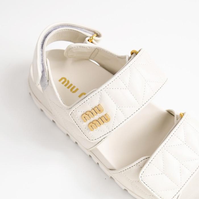 miu miu（ミュウミュウ） シューズ スポーティ マテラッセレザー