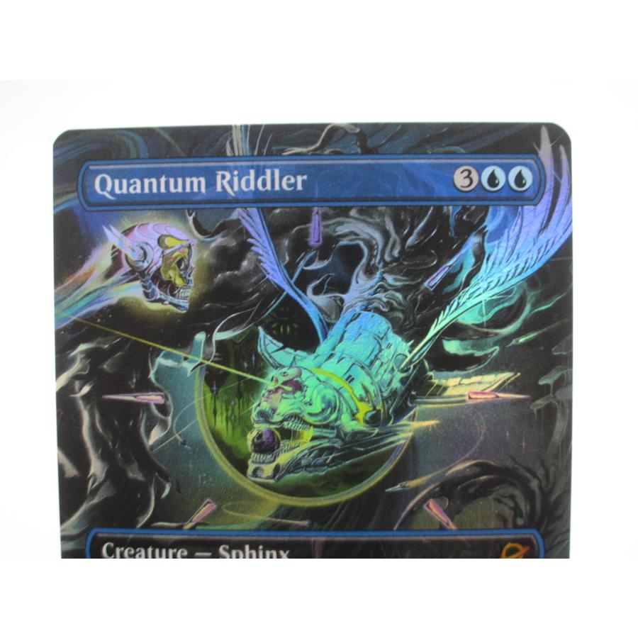 MTG Quantum Riddler / 量子の謎かけ屋 Foil (305) ボーダーレス 英語