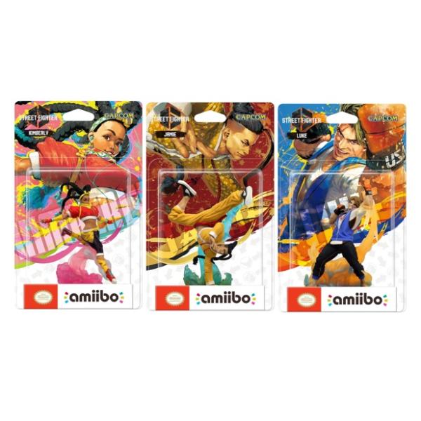 新品】amiibo ルーク+ジェイミー+キンバリー【ストリートファイター6