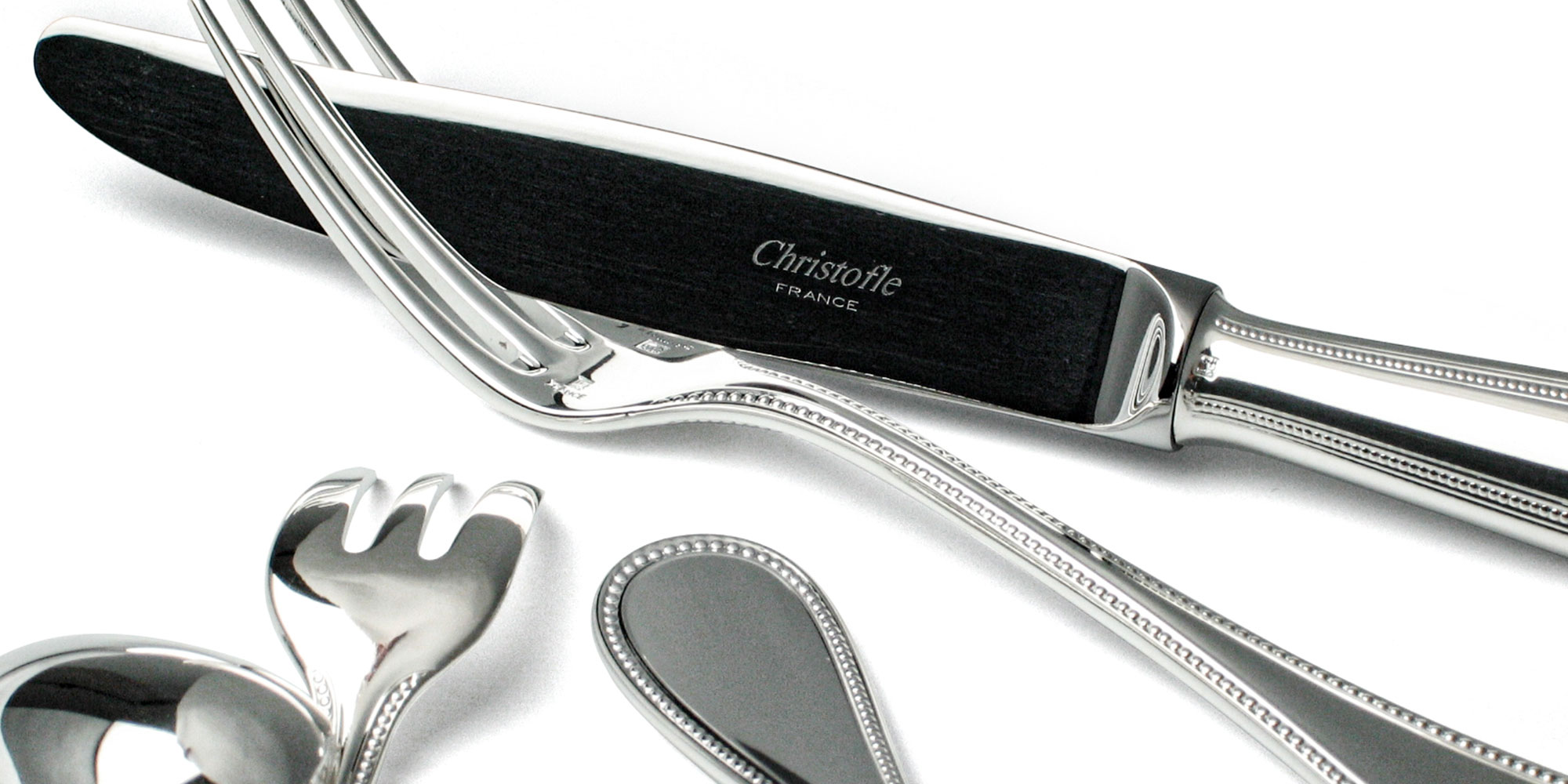 クリストフル パール 0010 ケーキフォーク 046 | ブランド洋食器専門店