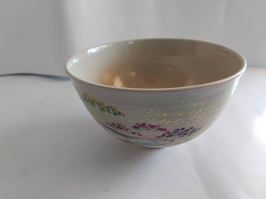 Amazon.co.jp: 中村華峰 茶碗 勅題茶碗「 岸 」 抹茶碗 茶道具 です