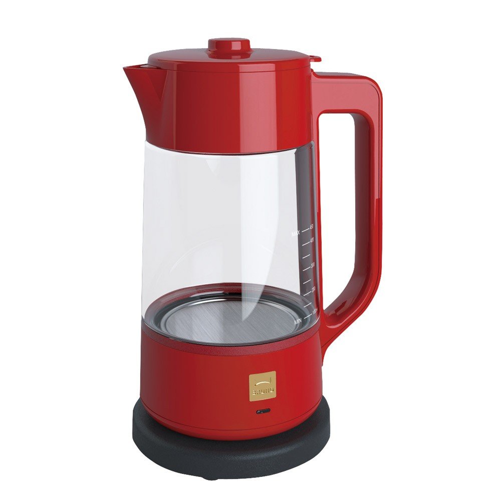 Amazon | BRUNO シンプルな卓上ケトル。 コンパクトケトル レッド