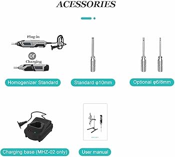 Amazon.com : ZXSYYDS Handheld Homogenizer, Lab High-Speed Cell