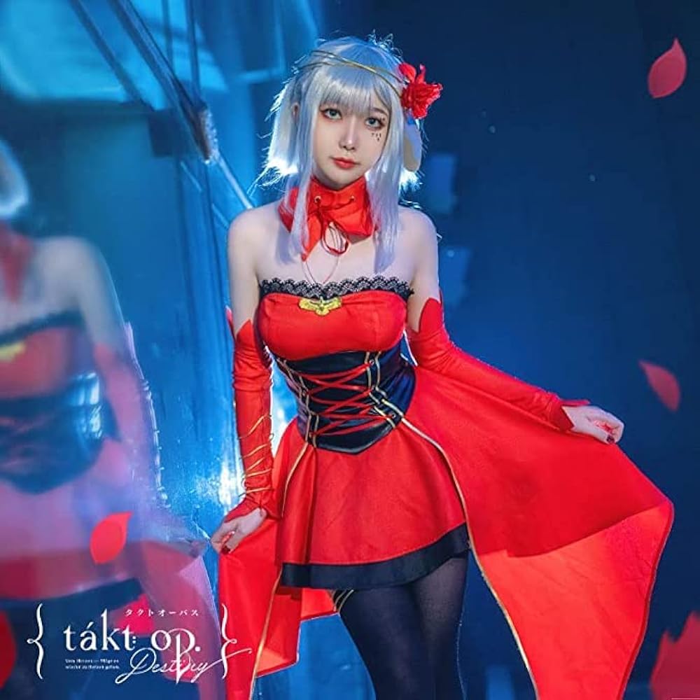 Amazon | [CHEN YU] タクトオーパス 運命/コスプレ衣装 (靴 ウィッグ