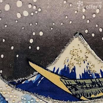 Amazon.co.jp: アートパネル クリスタル 水晶絵 アートフレーム 大型