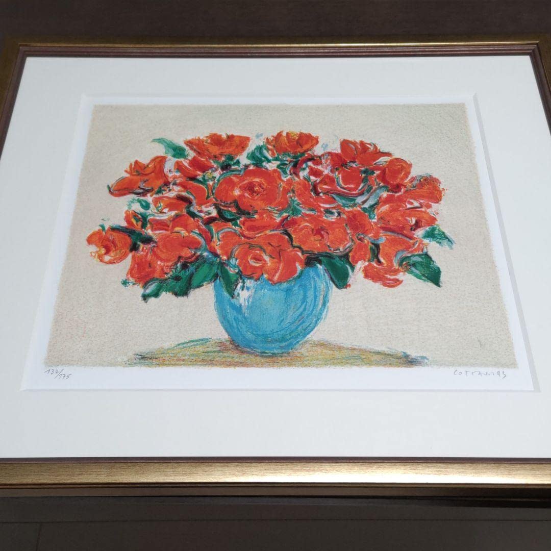 Amazon.co.jp: アンドレ コタボ リトグラフ 額装 直筆サイン