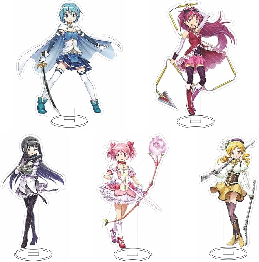 Amazon.co.jp: 魔法少女まどか マギカ アクリルスタンド アクスタ 5個
