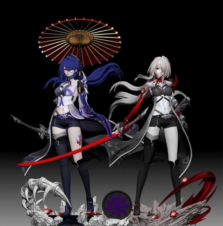 Amazon | 崩壊スターレイル 黄泉2体セット フィギュア ガレージキット