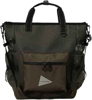 Amazon.co.jp: and wander アンドワンダー 3Dメッシュ2ウェイトート