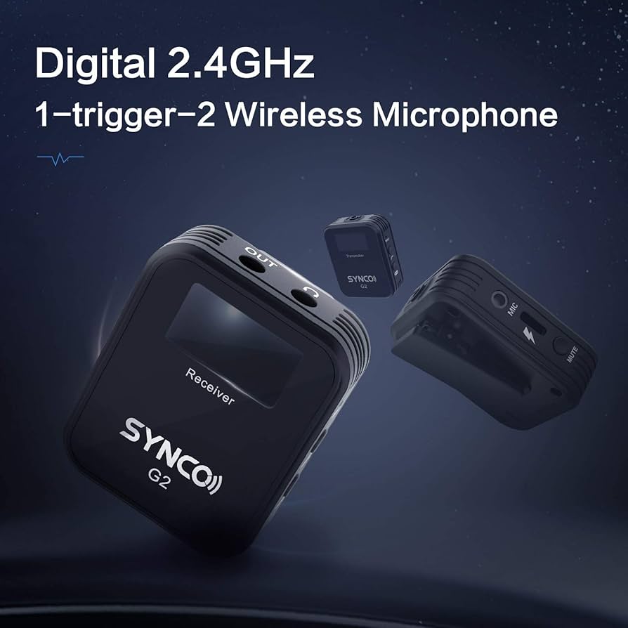 Amazon | SYNCO G2(A2) 2.4GHzワイヤレスオーディオ伝送システム