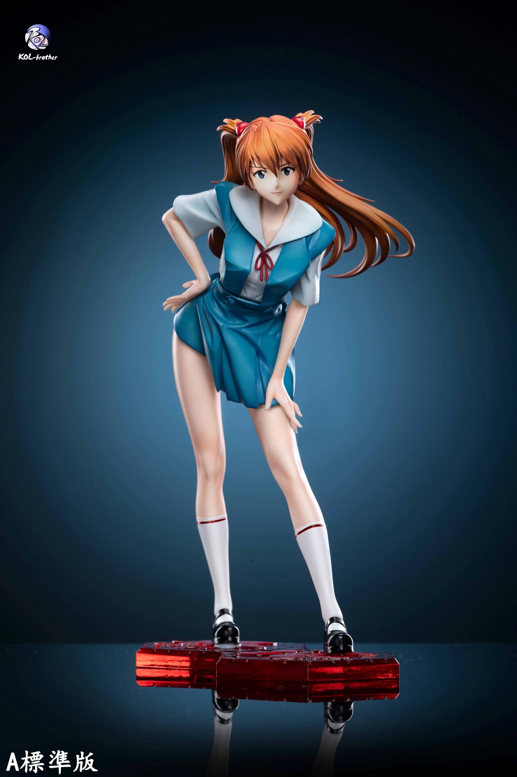 Amazon.co.jp: 惣流・アスカ・ラングレー フィギュア 制服Ver. 1/6
