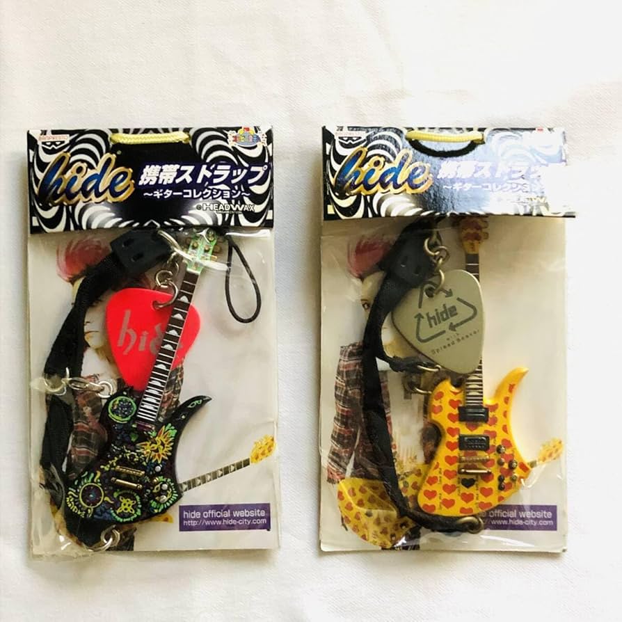 Amazon.co.jp: hide ギターコレクション 携帯ストラップ 2個セット