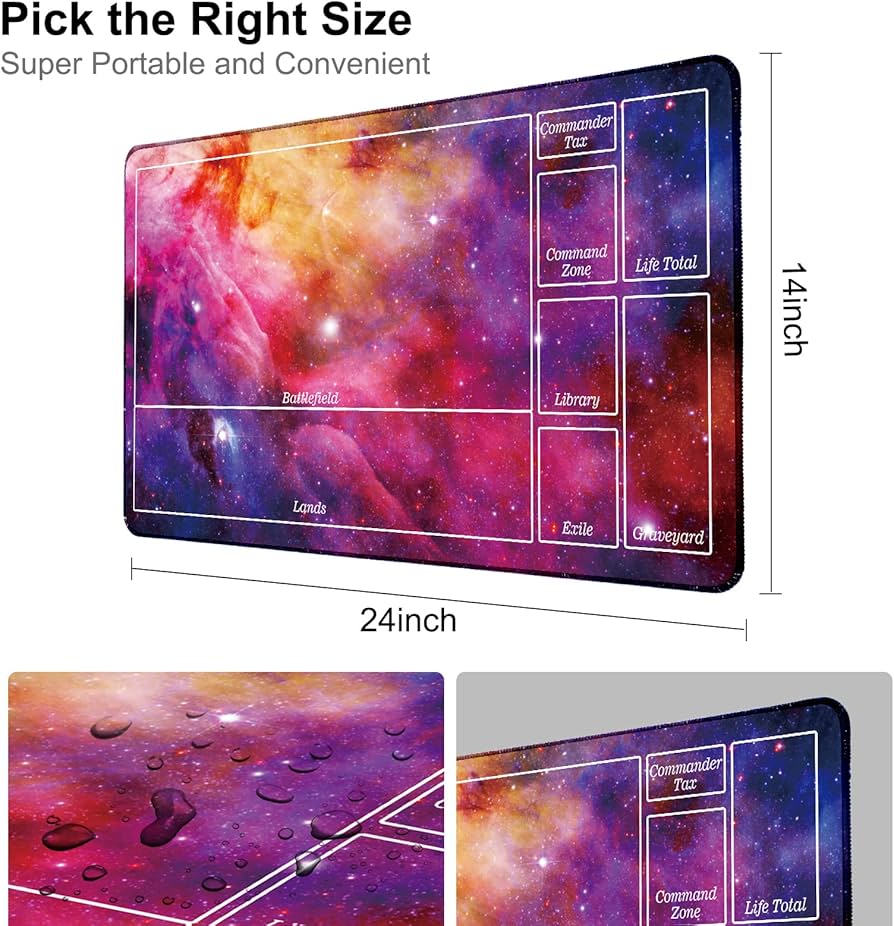 Amazon | Biouai スターリー プレイマット MTG マジック・ザ