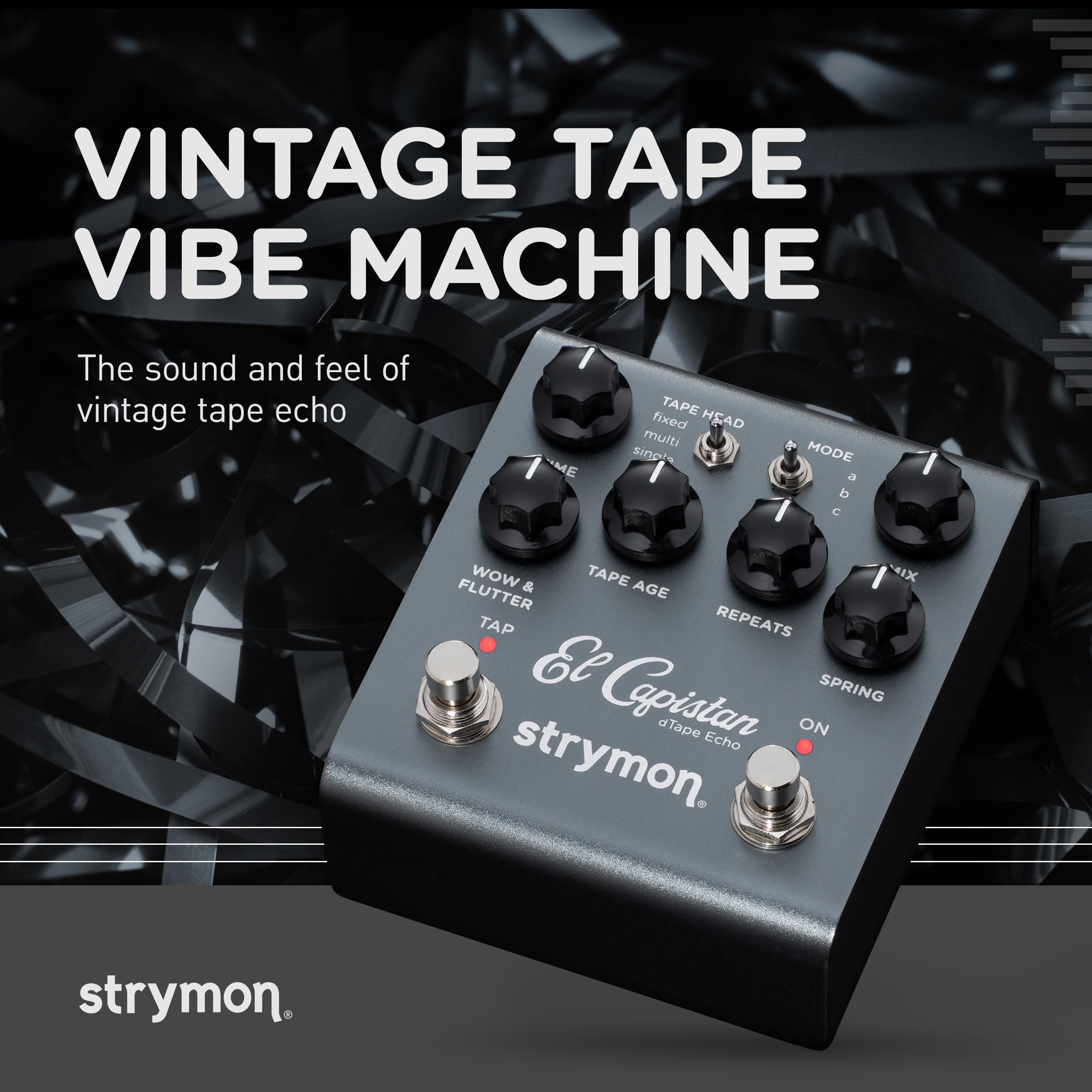 Amazon.com: Strymon El Capistan V2 dTape Echo Guitar Pedal for
