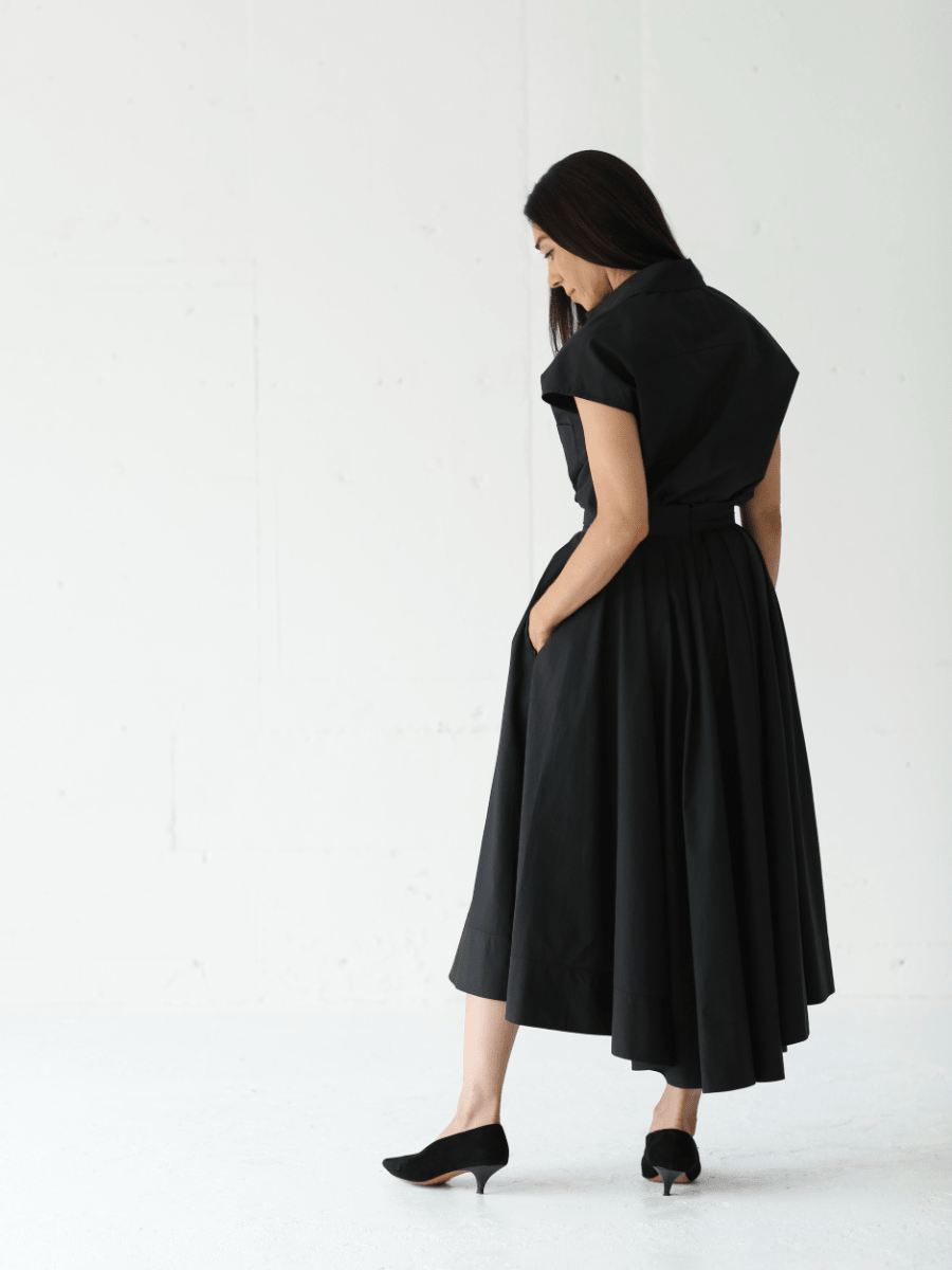 TUCK VOLUME SKIRT | SKIRT | MADISONBLUE