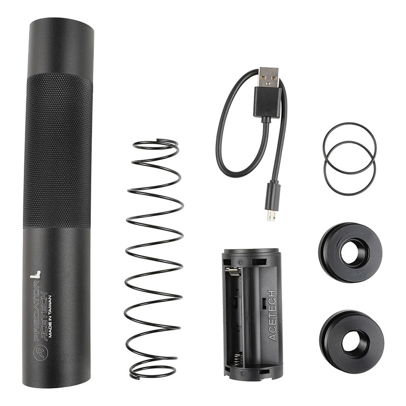 ACETECH Predator トレーサーユニット Long (レッド&グリーン発光BB弾