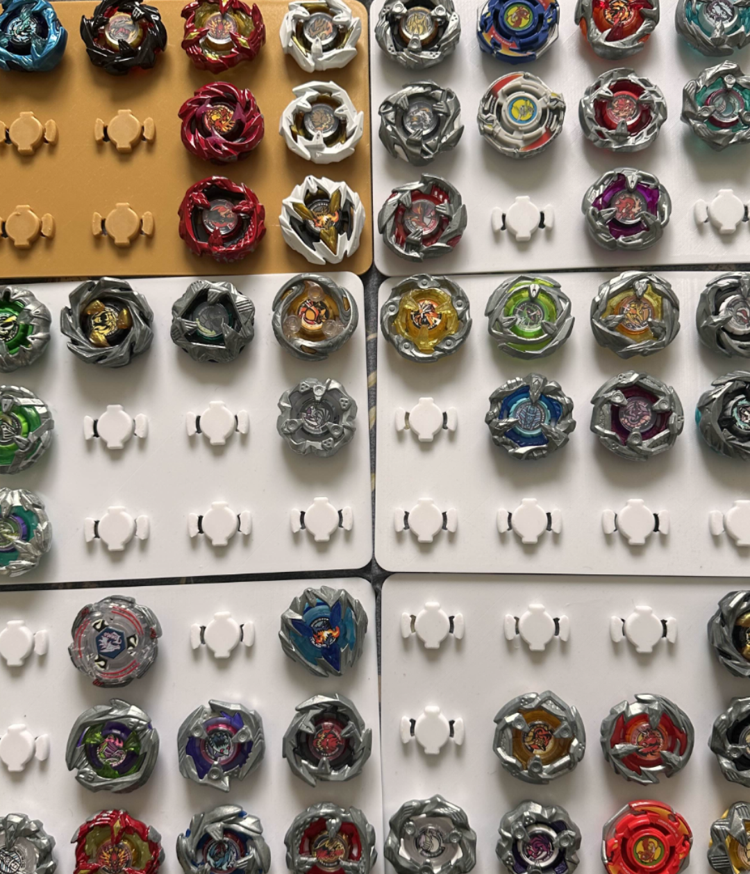 3Dプリント ベイブレードX - 整理＆ディスプレイツール - 無料3Dモデル