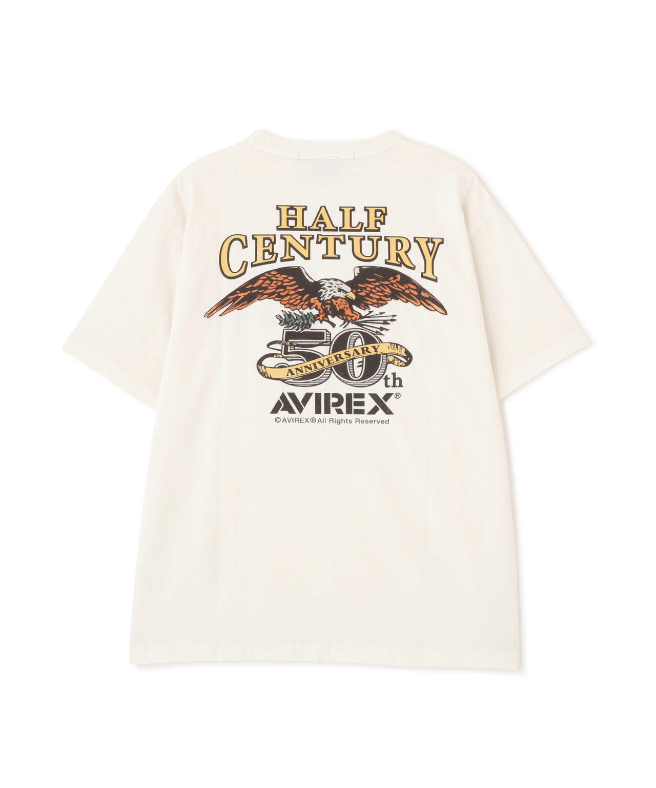 HALF-CENTURY ANNIVERSARY T-SHIRT | AVIREX（アヴィレックス
