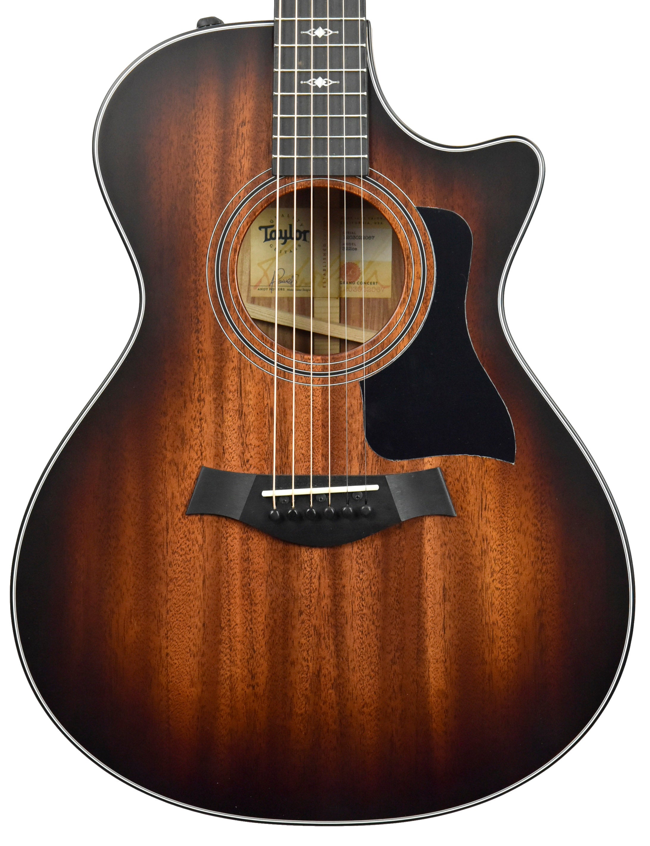 Taylor 322ce Acoustic-Electric Guitar in Shaded Edge Burst