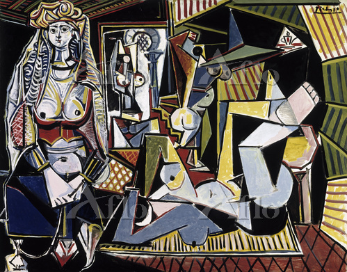 パブロ・ピカソ 「アルジェの女たち バージョンO」 [34126414]のアート