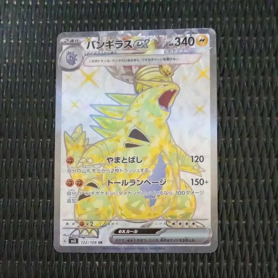 バンギラスex SR 122/108 1枚の通販 935026350（1126797113） | magi