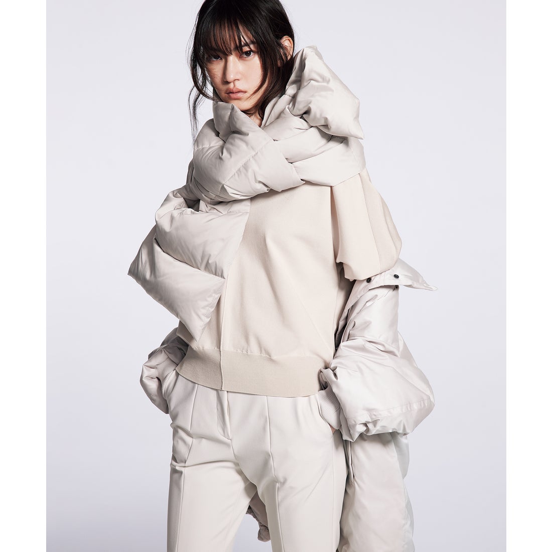 ICB ADS ダウンコート （ミッドグリーン系） -靴＆ファッション通販