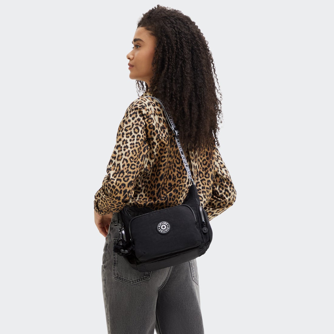 キプリング Kipling GABB S クロスボディバッグ （Glorious Silver