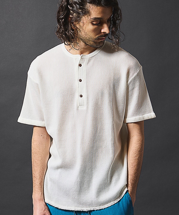 ワッフルピグメントTシャツ｜メンズファッション通販 MEN'S BIGI