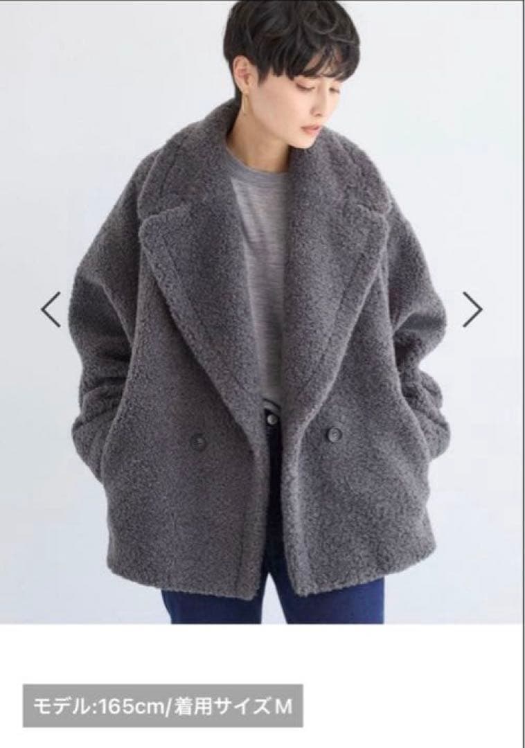 新品未使用　プードルボアコート　バンヤードストーム