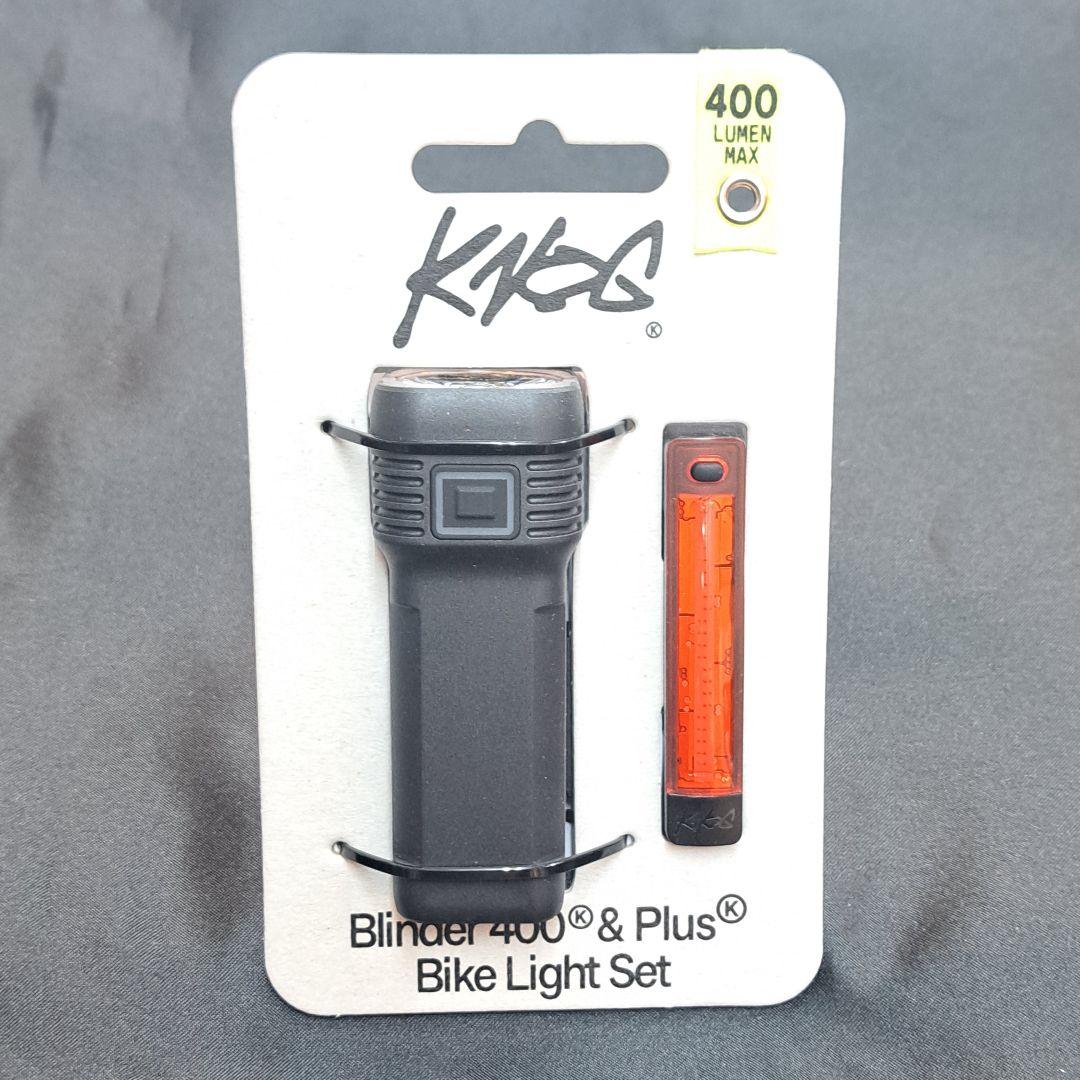【新品】KNOG(ノグ)ライト前後セット　ブラインダー 400 & プラス20 新品】KNOG(ノグ)ライト前後セット ブラインダー 400 & プラス20