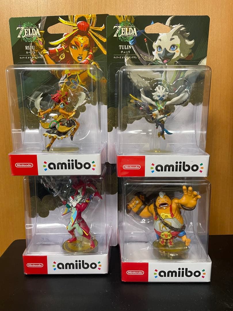 ゼルダの伝説ティアーズオブザキングダム アミーボ4種セット