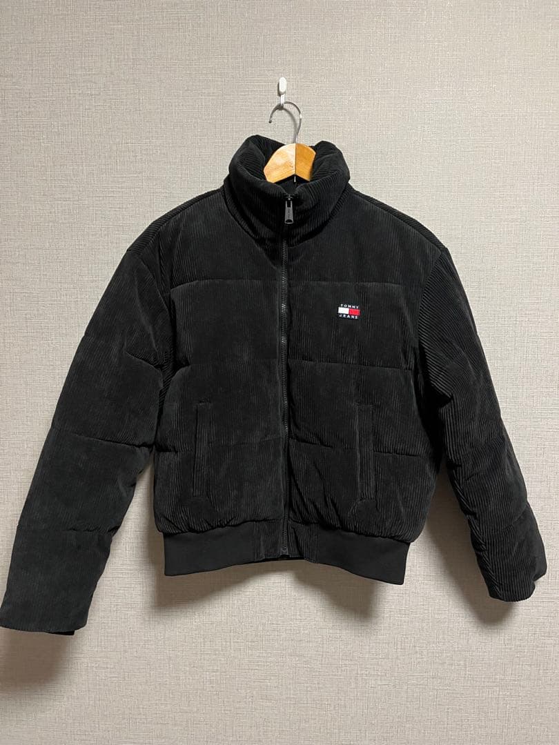  Jeans ブラック コーデュロイダウンジャケット XSサイズ